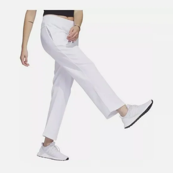 Adidas W Xpress Flare Crop Pants - Picture 2 of 8